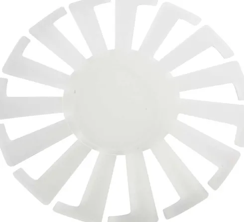 Flet-Let-Skabelon - H 8 CM - Ø 14 CM - Transparent - 10 Stk