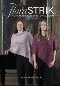 Florastrik - Ponchoer, Sjaler Og Tørklæder