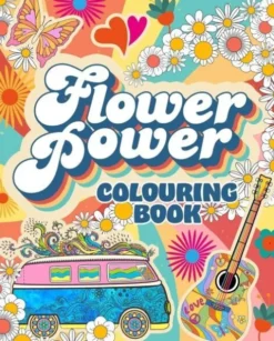 Flower Power Colouring Book