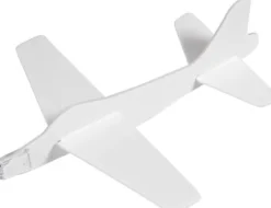 Flyvemaskiner - L 19 CM - B 17,5 CM - Hvid - 2 Stk