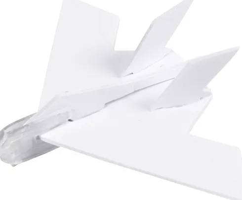 Flyvemaskiner - L 11,5-19 CM - B 11-17,5 CM - Hvid - 50 Stk