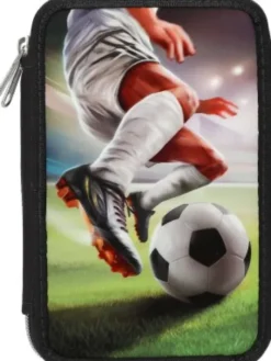 Fodbold Penalhus Med Indhold - 2 Rum - Action Word