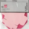 Fold-Selv-Æske - Str. 5,5X5,5 CM - 250 G - Rosa/Pink - 10 Stk