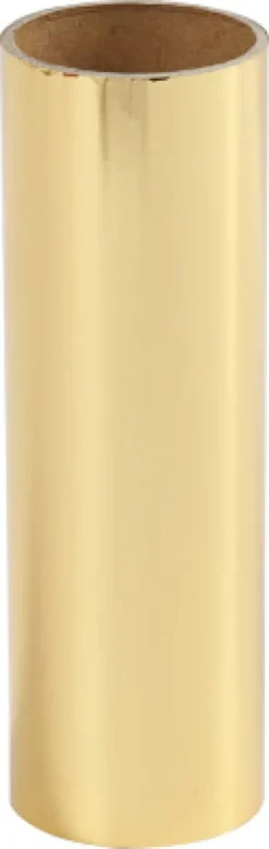 Folie Uden Klæb - B 15,5 CM - Tykkelse 0,02 MM - Guld - 50 CM