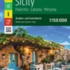 Freytag & Berndt - Sicily - Palermo, Catania, Messina, Road + Leisure Map