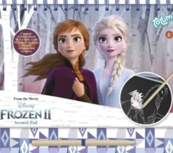 Frost - Disney - Scratch Book - Med Motiver Og Landskaber