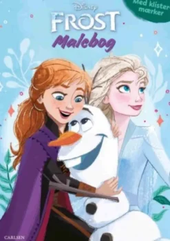 Frost Malebog Med Klistermærker - 6 Stk