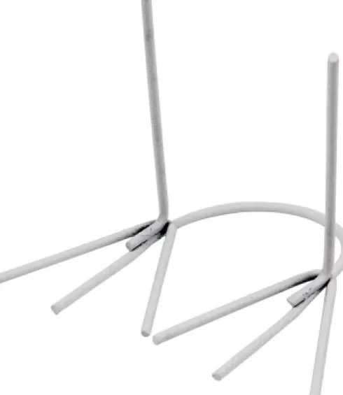 Fuglefødder Og Kyllingefødder - H 5 CM - B 3,5 CM - Hvid - 20 Par