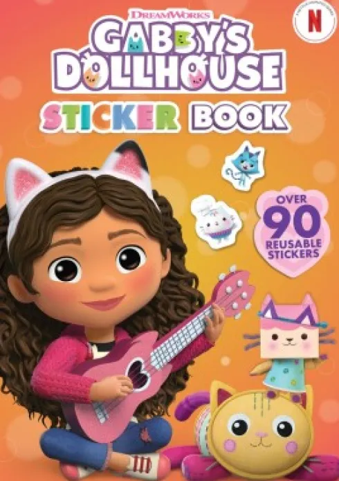 Gabby´S Dollhouse Sticker Book - Alligator