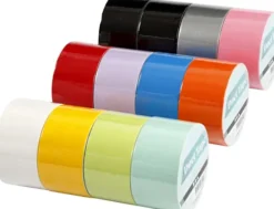 Gaffatape - B 48 MM - Assorterede Farver - 12X5 M