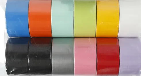 Gaffatape - B 48 MM - Assorterede Farver - 12X5 M