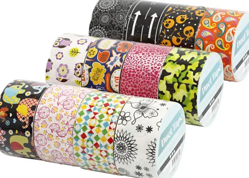 Gaffatape - B 48 MM - Assorterede Farver - 12X5 M