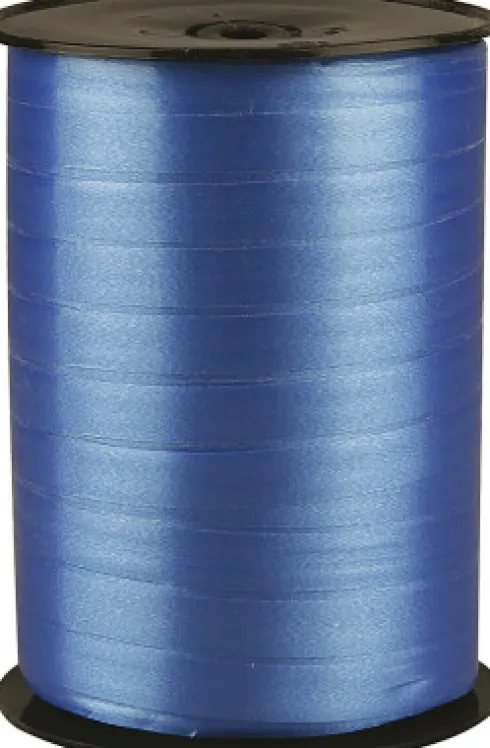 Gavebånd - Blå - B 10 MM - Blank - 250 M