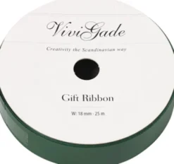 Gavebånd - Grøn - B 18 MM - Mat - 25 M
