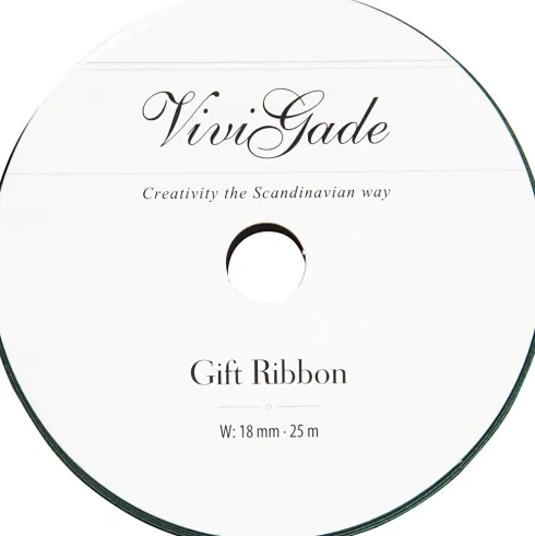 Gavebånd - Grøn - B 18 MM - Mat - 25 M