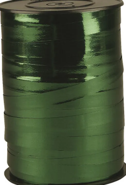 Gavebånd - Metal Grøn - B 10 MM - Blank - 250 M