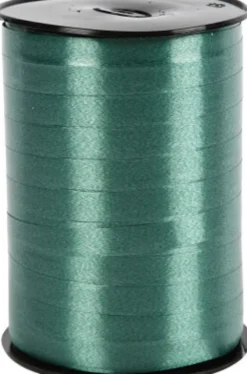 Gavebånd - Mørk Grøn - B 10 MM - Blank - 250 M