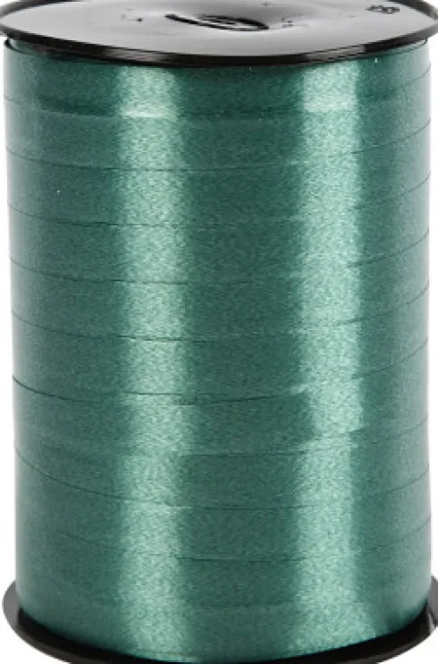 Gavebånd - Mørk Grøn - B 10 MM - Blank - 250 M