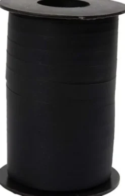 Gavebånd - Sort - B 10 MM - Mat - 250 M