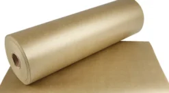 Gavepapir - Guld Ensfarvet - B 50 CM - 60 G - 100 M