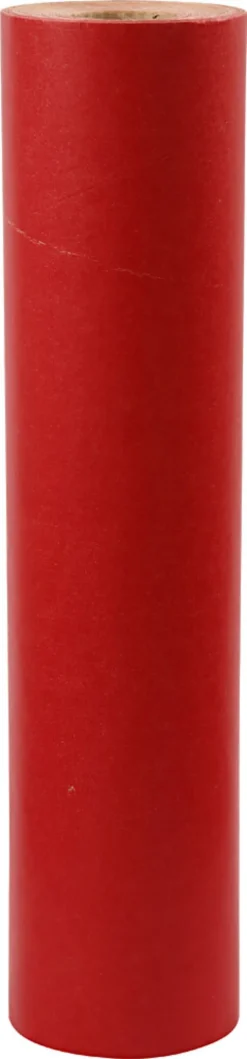 Gavepapir - Rød Ensfarvet - B 50 CM - 60 G - 100 M