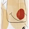 Gavepapir - Rensdyr - Rød - B 50 CM - 80 G - Beige - 5 M