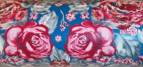 Gavepapir - Stor Rulle 200 M X 40 CM - Roser