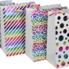 Gavepose Glitter Foil 18 X 10 X 23 CM - 1 Stk - Assorteret