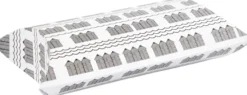 Gaveæske - Badehus - Str. 18X15X6 CM - 300 G - Sort - Hvid - 3 Stk