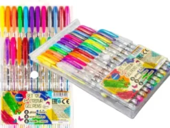 Gel Penne 24 Stk Neon / Metallic / Glitter - Centrum