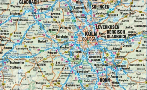 Germany Deutschland - Borch Maps
