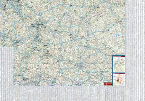 Germany Deutschland - Borch Maps