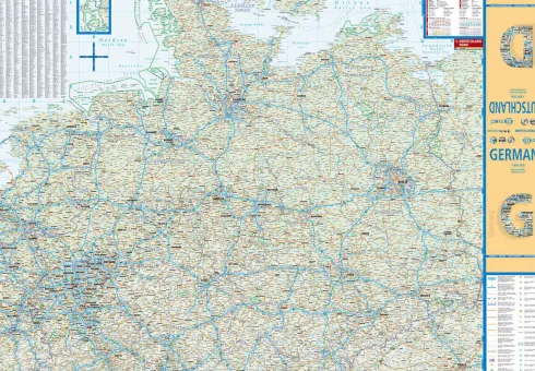 Germany Deutschland - Borch Maps