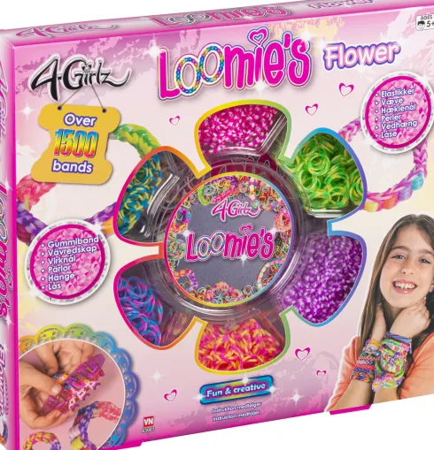 4-Girlz - Loomies Flower DIY Smykkesæt For Børn - Vn 63003