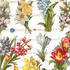 Glansbilleder - Blomster - 2 Ark
