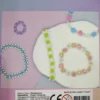 Glasperlemix 90G Pink/Lilla/Hvid + Elastik, Ophæng - Pearl N Fun