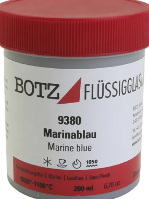 Glasur Til Ler - Blå - 200 ML