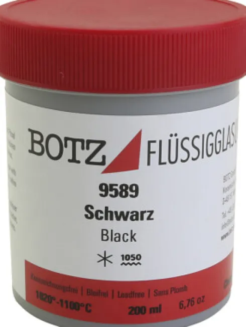 Glasur Til Ler - Sort - 200 ML