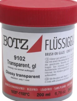 Glasur Til Ler - Transparent - 200 ML
