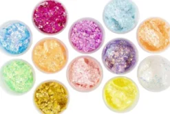 Glitter Clay - Assorterede Farver - 72X20 ML