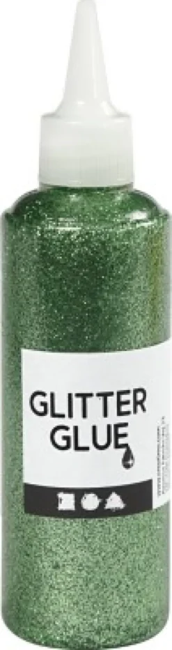 Glitterlim - Grøn - 118 ML