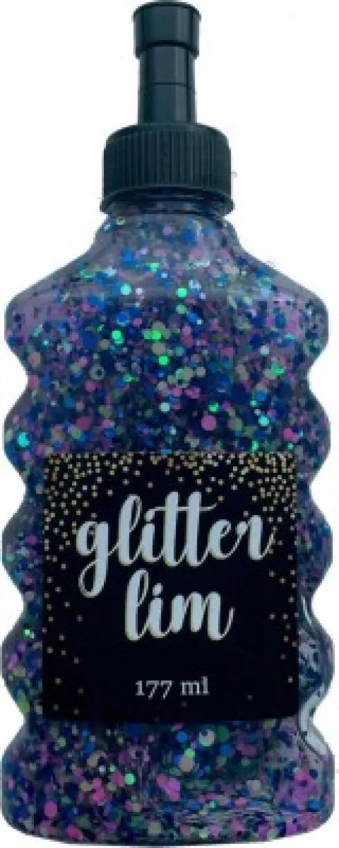 Glitterlim Grov Glitter - Galaxy - Purple