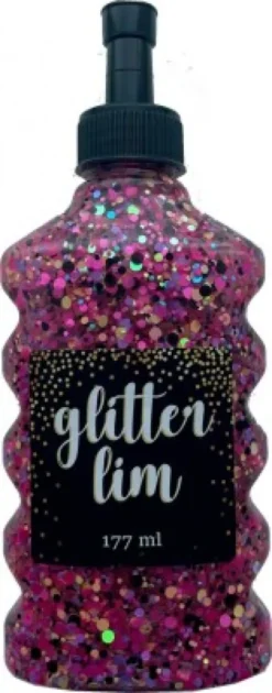 Glitterlim Grov Glitter - Pink - 177