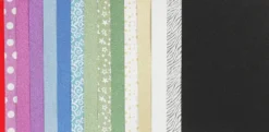 Glitterpapir I Blok - A4 - 210X297 MM - 150 G - 30 Ark/ 1 Stk