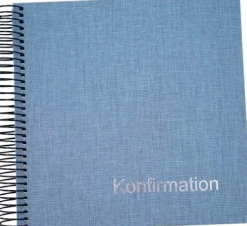 Goldbuch Konfirmationsalbum 20 X 20 Blågrå