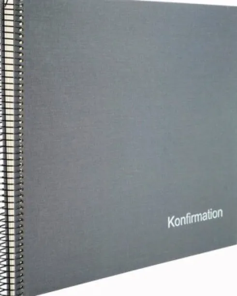 Goldbuch Spiral Konfirmation - Grå
