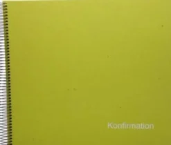 Goldbuch Spiral Konfirmation - Lime