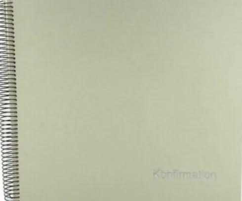 Goldbuch Spiral Konfirmation - Lime