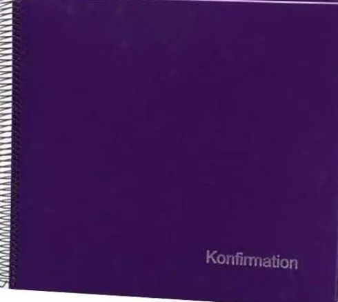 Goldbuch Spiral Konfirmation - Lilla