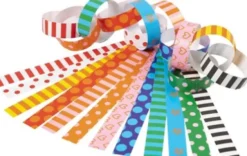 Guirlandestrimler Med Print - Mønstret - L 16 CM - B 15 MM - 400 Stk